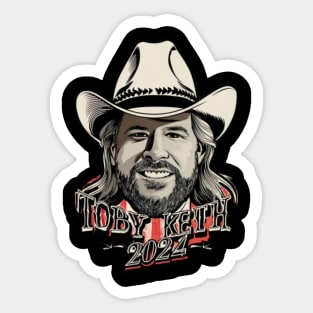 Toby Keith 2024 Sticker